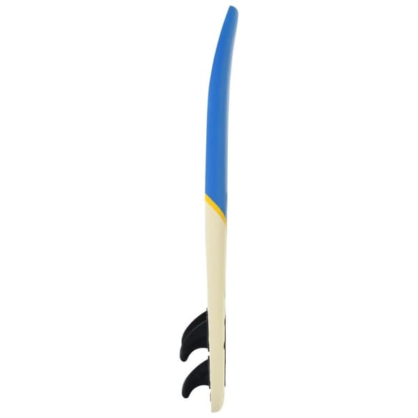 vidaXL surfboard 170 cm blå og cremefarvet