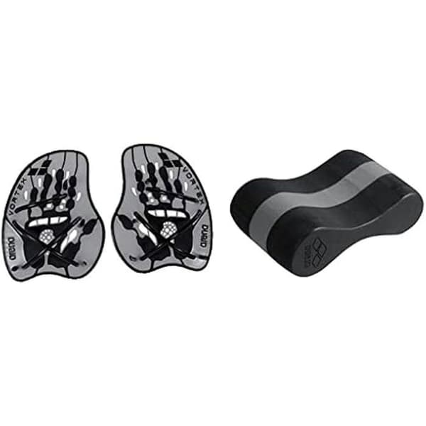 Hand Paddles - ARENA - Vortex - Ergonomiska - Justerbara Remmar - Muskelförstärkning