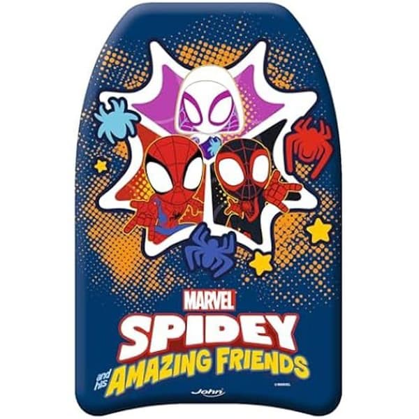 Bodyboard - JOHN - Spider-Man - 42 cm - Flerfärgad - Vattenleksak för barn