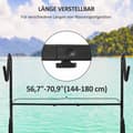Miniatyrbillede 5 af 9: Kajak Rack, 240x72.5x157 cm, Sort