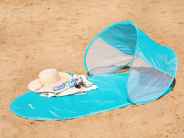 Tracer 46932 Beach Pop up Mat Blue with Shelter