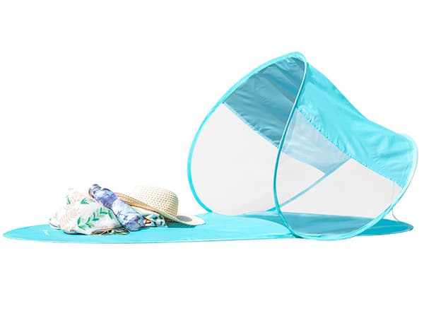 Tracer 46932 Beach Pop up Mat Blue with Shelter