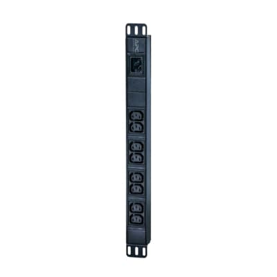 EASY PDU BASIC 1U 16A 230V/(8)C13 Sort