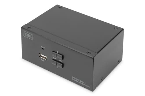 DIGITUS DS-12862 - KVM / audio / USB switch - 2 ports