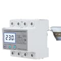 Miniatyrbillede 1 af 4: Justerbar spændingsbeskytter, 3-fase, LCD-display, automatisk nulstilling,80A