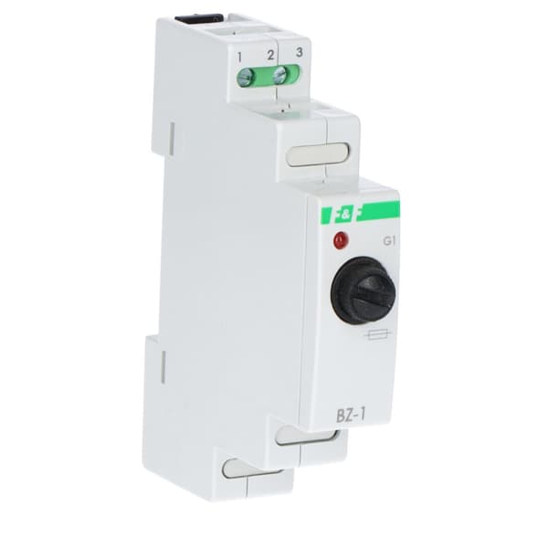 BZ-1 sikringsmodul med enkelt stikkontakt, I=6,3A, 1 modul