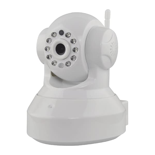 HD panorerings- och tiltbar IP-kamera för inomhusbruk, ONVIF