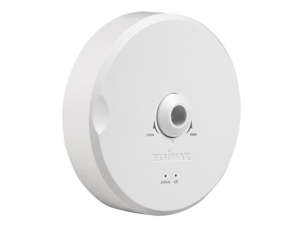 Edimax IC-6220DC - Nätverksövervakningskamera - färg (Dag&Natt) - 640 x 480 - fast lins - ljud - kabelanslutning - Wi-Fi - LAN 10/100 - MJPEG