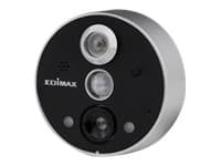 Edimax IC-6220DC, IP-turvakamera, Sisätila ja ulkotila, Langaton, Seinä, Musta, Valkoinen, Peitetty