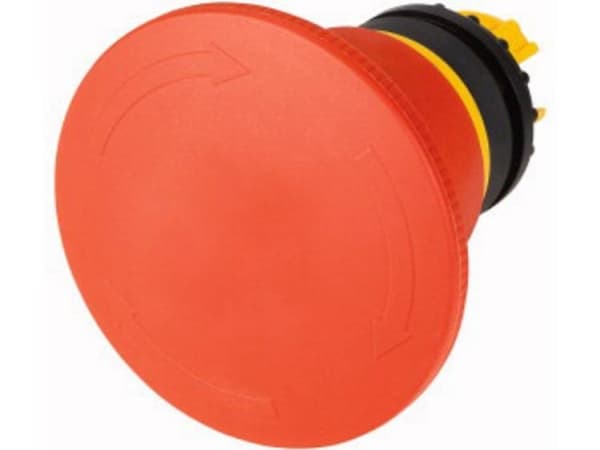 Eaton M22-PVT45P, Tryckknappsbrytare, Kabel, Svart, Röd, Gul, IP66, IP67, IP69K, UL, CSA, 45 mm