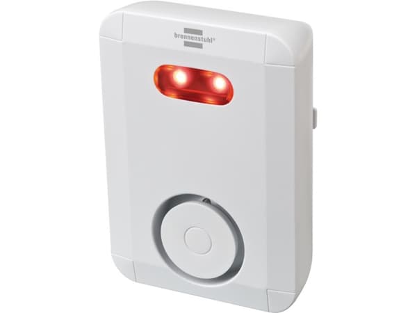 Brennenstuhl 1294200, Wireless siren, 868.3 MHz, 100 dB, IP44, Hvit, Alkalinsk