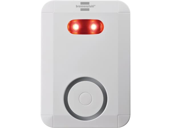 Brennenstuhl 1294200, Wireless siren, 868.3 MHz, 100 dB, IP44, Hvit, Alkalinsk
