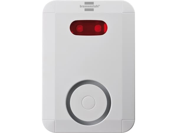 Brennenstuhl 1294200, Wireless siren, 868.3 MHz, 100 dB, IP44, Hvit, Alkalinsk