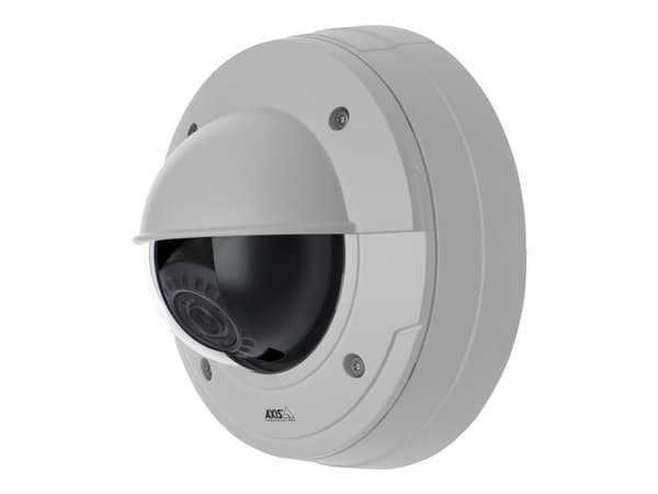 AXIS P3364-VE 6mm - Nätverksövervakningskamera - kupol - utomhusbruk - vandalsäker/vädersäker - färg (Dag&Natt) - 1280 x 960 - varifokal - ljud - LAN Svart, Vit