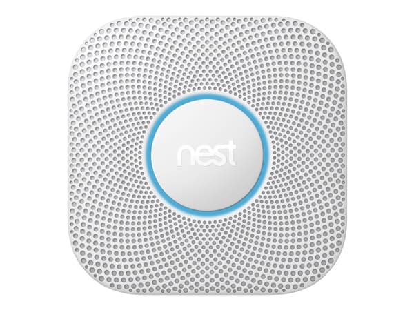 Google Nest Protect, Combi detector -ilmaisin, Valkoinen, 85 dB, 15 m, Pintakiinnitys, Muovi
