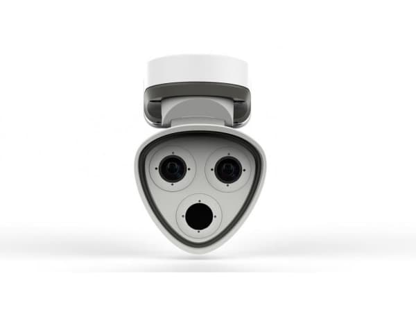 MOBOTIX Mx-M73A-RJ45 - Nätverksövervakningskamera - utomhusbruk, inomhusbruk - väderbeständig - färg - 3840 x 2160 - GbE - MJPEG, H.264, MxPEG, H.265