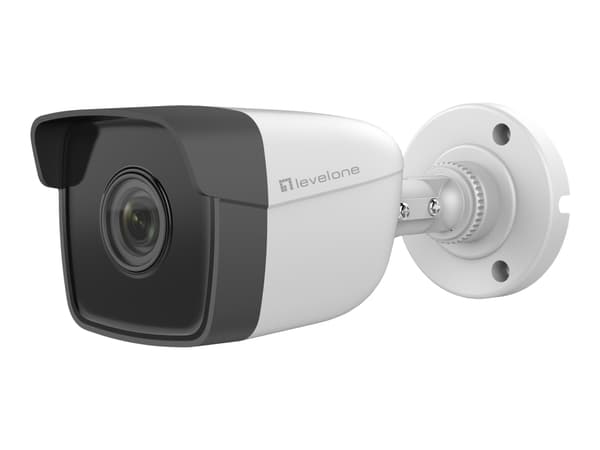 LevelOne GEMINI series FCS-5201 - Nettverksovervåkingskamera - utendørs, innendørs - værbestandig - farge (Dag og natt) - 2 MP - 1920 x 1080 - brettm