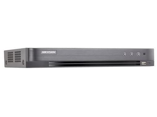 Hikvision Turbo HD DVR DS-7204HUHI-K1/P - Selvstendig DVR - 4 kanaler - med nettverk