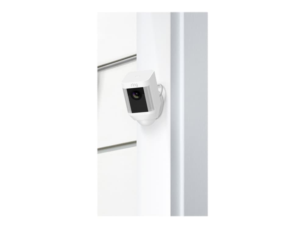 Ring Spotlight Cam Battery - Nätverksövervakningskamera - utomhusbruk - väderbeständig - färg (Dag&Natt) - 1080p - ljud - trådlös - Wi-Fi