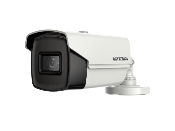 Hikvision DS-2CE16H8T-IT3F, Overvåkningskamera, Utendørs, Koblet med ledninger (ikke trådløs), Engelsk, Tak/Vegg, Sort, Hvit
