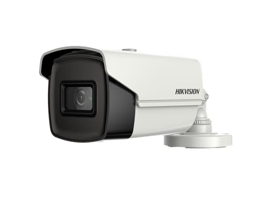 Hikvision DS-2CE16H8T-IT3F, Overvåkningskamera, Utendørs, Koblet med ledninger (ikke trådløs), Engelsk, Tak/Vegg, Sort, Hvit Sort, Hvit