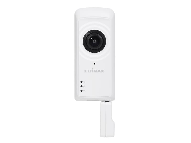 Edimax IC-5160GC, IP-sikkerhetskamera, Innendørs, Trådløs, Kule, Tak/Vegg, Hvit