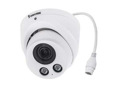 VIVOTEK IT9388-HT, IP-sikkerhetskamera, Inne & Ute, Koblet med ledninger (ikke trådløs), 120 dB, Tak, Hvit