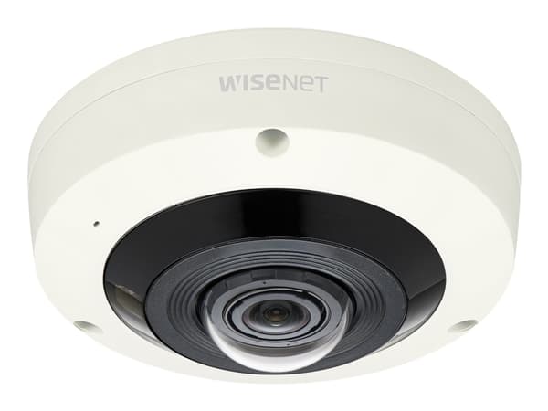 Hanwha Vision WiseNet X XNF-8010RV - Nettverksovervåkingskamera - kuppel - utendørs - hærverkssikker - farge (Dag og natt) - 6 MP - 2048 x 2048 - fas