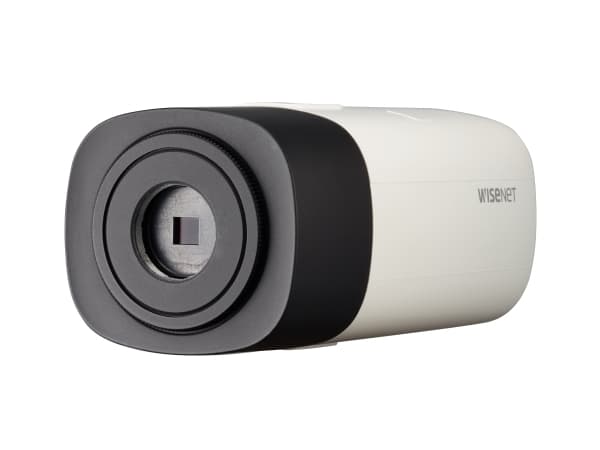 Hanwha XNB-6000, IP-sikkerhetskamera, Innendørs, Koblet med ledninger (ikke trådløs), Digital PTZ, Tak/vegg/skrivebord, Sort, Elfenben