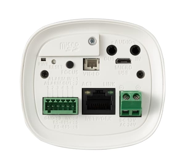 Hanwha XNB-6000, IP-sikkerhetskamera, Innendørs, Koblet med ledninger (ikke trådløs), Digital PTZ, Tak/vegg/skrivebord, Sort, Elfenben