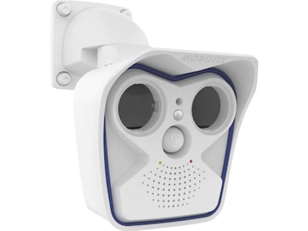 MOBOTIX AllroundDual Mx-M16B - Nätverksövervakningskamera - utomhusbruk, inomhusbruk - väderbeständig - färg - 2 x 6 MP - 6144 x 2048 - ljud - LAN 10