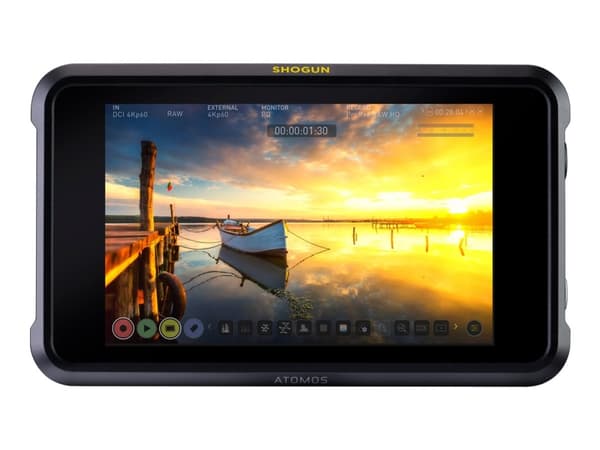 Atomos Shogun 7 - LCD / DVR-kombo - farge - på kamera - 7.2" - Høyoppløsning