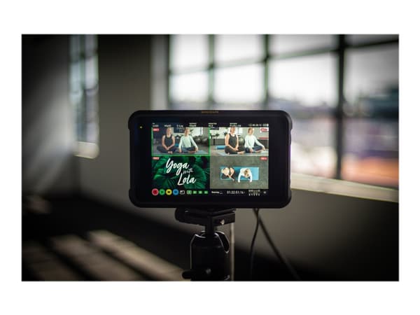 Atomos Shogun 7 - LCD / DVR-kombo - farge - på kamera - 7.2" - Høyoppløsning