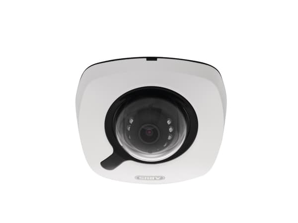 ABUS IPCB44510B, IP-säkerhetskamera, Utomhus, Kabel, Danska, Tyska, Nederländska, Engelska, Franska, Innertak/vägg, Vit