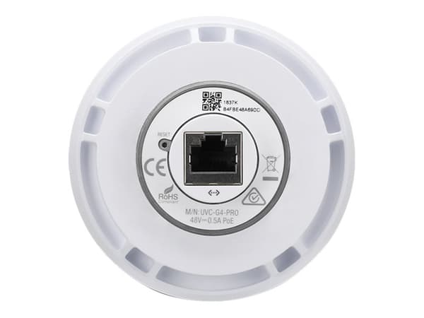 Ubiquiti UniFi Protect UVC-G4-PRO - Nätverkskamera - utomhus, inomhus - väderbeständig - färg (dag/natt) - 3840 x 2160 - olika brännvidder - ljud - G