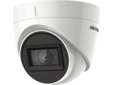 Hikvision DS-2CE78H8T-IT3F, Videovalvontajärjestelmän turvakamera, Ulkona, Langallinen, Englanti, Katto/seinä, Musta, Valkoinen