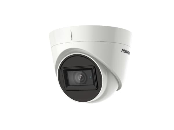 Hikvision DS-2CE78H8T-IT3F, Videovalvontajärjestelmän turvakamera, Ulkona, Langallinen, Englanti, Katto/seinä, Musta, Valkoinen