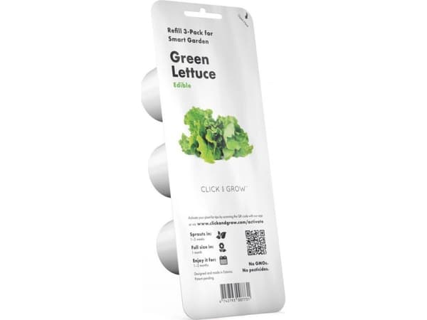 emsa kasvualustakapseli CLICK&amp;GROW KOPFSALAT SMART SOIL -teknologia, Sisältää korkealaatuisia siemeniä, - 1 kpl (M5261500)
