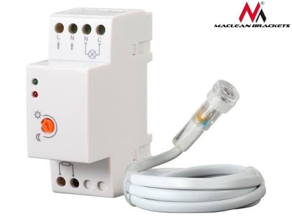 Maclean Twilight sensor DIN switch (MCE83)
