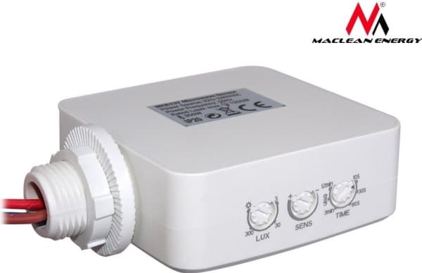 Maclean Innebygd mikrobølgebevegelsessensor MCE137, 1200W, rekkevidde 4m-10m (MCE137)