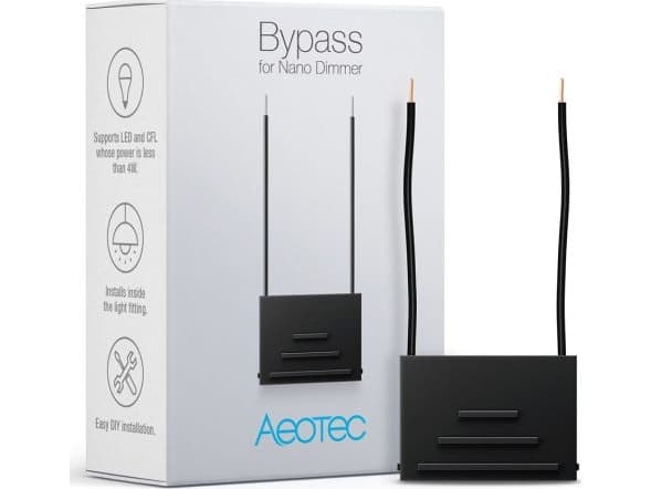 Aeotec Dimmer Bypass, Z-Wave Plus AEOTEC Dimmer Bypass Z-Wave Plus