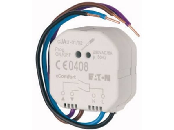 Eaton CJAU-01/02, Vit, 230 V, 6 A