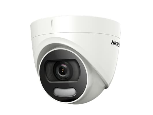 Hikvision DS-2CE72HFT-F28, CCTV övervakningskamera, Inomhus & utomhus, Kabel, Engelska, 130 dB, Innertak/vägg Vit