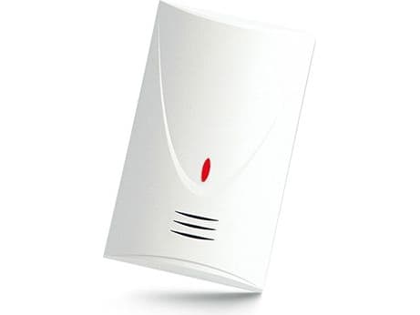 Satel Glassbrudddetektor for alarmsystem, digital to-spors signalanalyse, hvit (INDIGO)