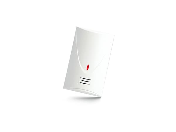 Satel Glassbrudddetektor for alarmsystem, digital to-spors signalanalyse, hvit (INDIGO)