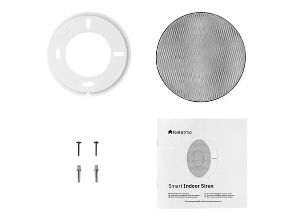 Netatmo Smart Indoor - Sirene - trådløs - Bluetooth