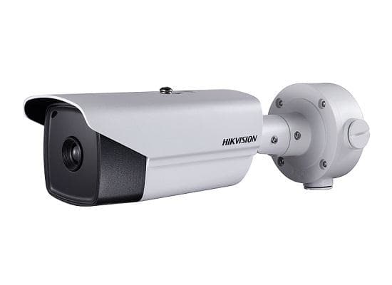 Hikvision Thermometric Network Bullet Camera DS-2TD2166T-15 - Termonettverkskamera - farge (Dag og natt) - 640 x 512 - fastfokal - lyd - sammensatt -