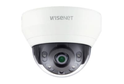 Hanwha Vision WiseNet Q QND-6012R - Nettverksovervåkingskamera - kuppel - farge (Dag og natt) - 2 MP - 1920 x 1080 - 1080p - fastfokal - lyd - sammen