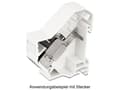 Miniatyrbilde 4 av 5: Delock Keystone Mounting for DIN rail shielded - Monteringsutgang for DIN-skinne - hvit - 1 port