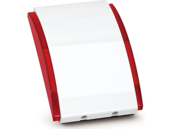 Satel SPW-220 R, Kablet sirene, Innendørs, II, 120 dB, Rød, Hvit, -10 - 55 °C